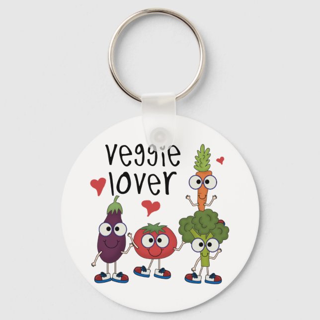 Llavero Veggie Lover (Anverso)