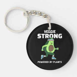 Llavero Veggie Strong, alimentado por plantas