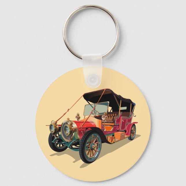 Llavero Vehículo vintage (Anverso)