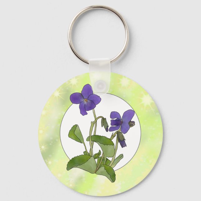 Llavero Veilchen Schlüsselanhänger (Anverso)