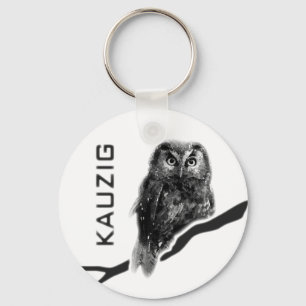 Llavero Vejete lechuza Uhu raro käuzchen owl bird