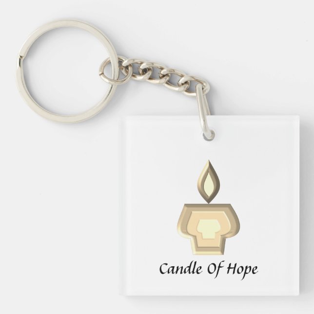 Llavero Vela de esperanza (Frente)