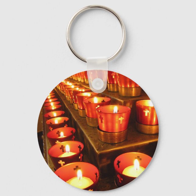 Llavero Velas de oración (Anverso)