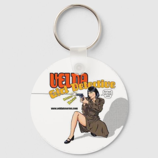 Llavero Velda Oficial: Chica Detective Keychain (Anverso)