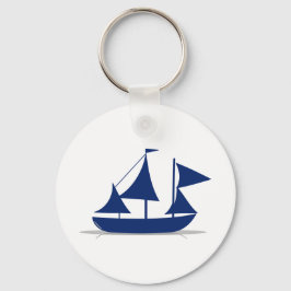 Llavero Velero de múltiples velas náuticas marinas