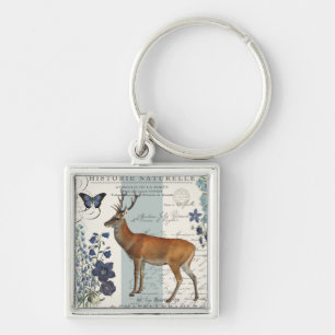 Llavero venado vintage moderno
