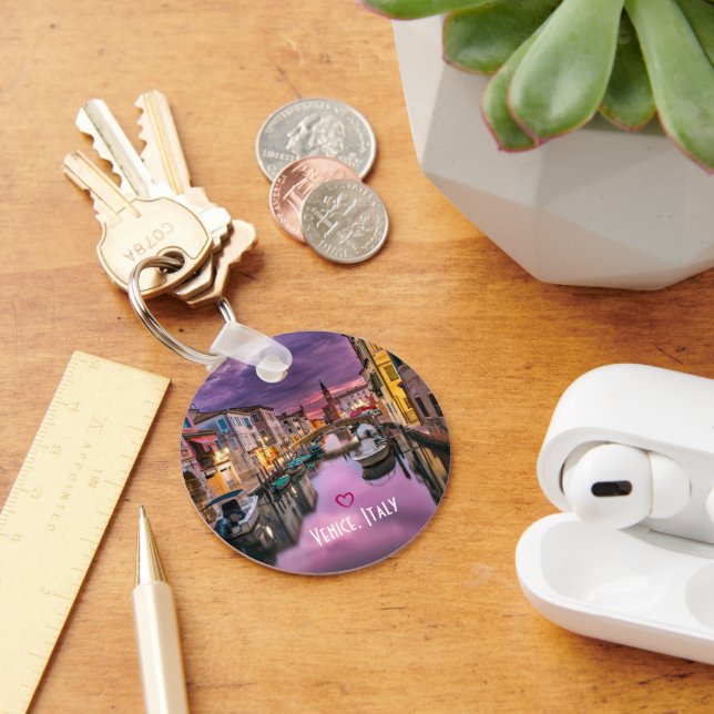 Llavero Venecia, Italia Escenario Canal y Arquitectura Ven (Escritorio )