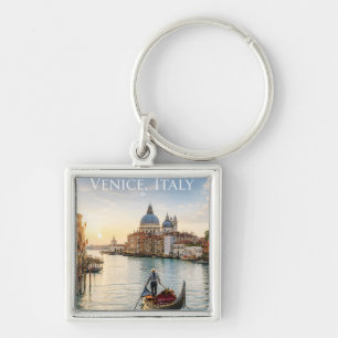 Llavero Venecia Italia Gran Canal góndola Atardecer