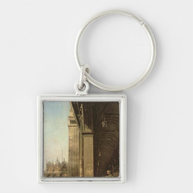 Llavero Venecia: Piazza di San Marco y la columnata (Frente)