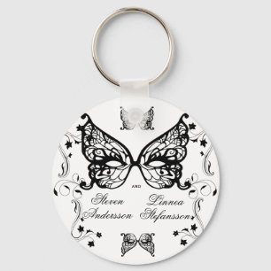 Llavero Venetia Carnivale Masque Ornato Victoriano Florece