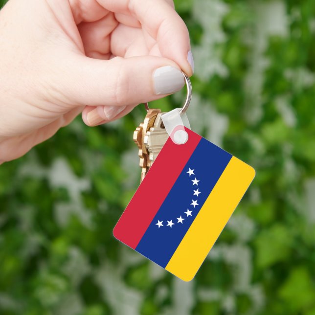 Llavero Venezuela flag keychain gift (Mano)