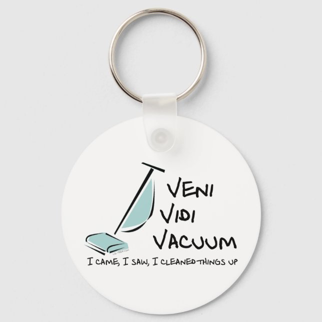 Llavero Veni Vidi Vacuum (Anverso)