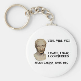 Llavero Veni, Vidi, Vici - Vine, Vi, Conquisté