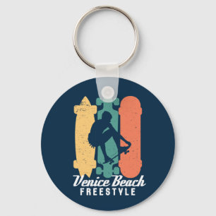 Llavero Venice Beach Cali Retro Skateboarding