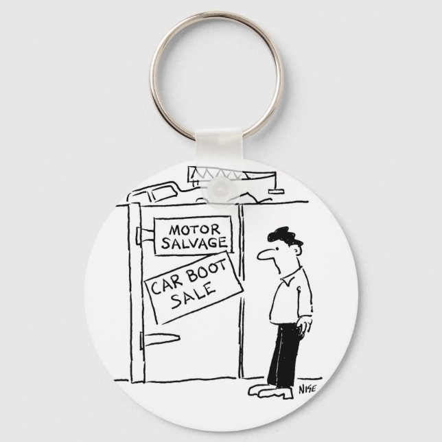 Llavero Venta de arranque de coche en un Personalizado de  (Anverso)