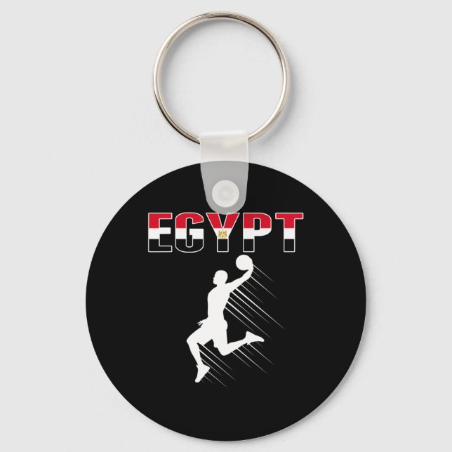 Llavero Ventiladores de baloncesto de Egipto Jersey - Band (Anverso)