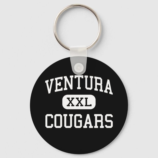 Llavero Ventura - Cougars - High - Ventura California (Anverso)