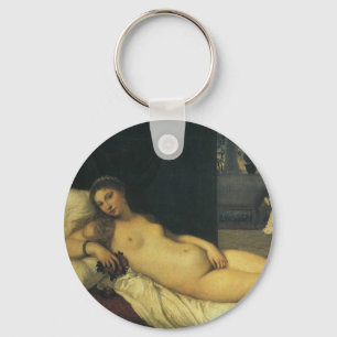 Llavero Venus de Urbino por Tiziano, arte renacentista