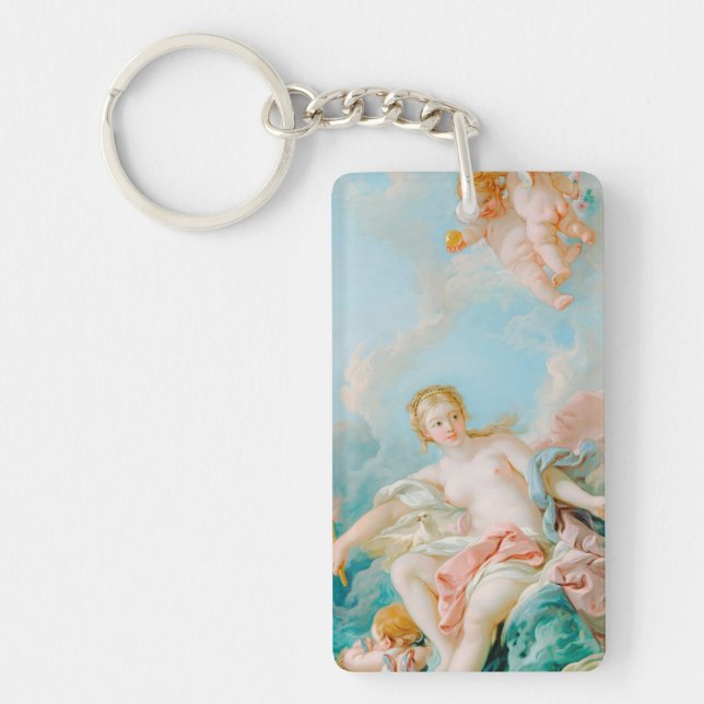 Llavero Venus en las olas por François Boucher (Frente)