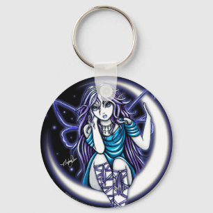 Llavero "Venus Moon"  Celestial Fairy Art Keychain