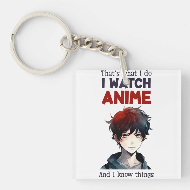 Llavero veo Anime (Frente)