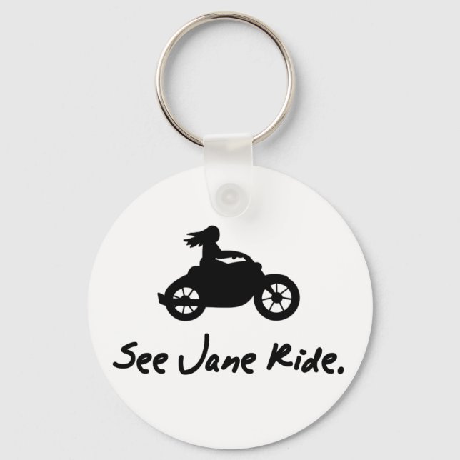 Llavero Ver Jane Ride Keychain (Anverso)