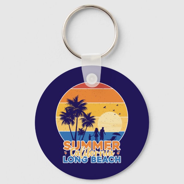Llavero Verano California Long Beach-66594 (Anverso)