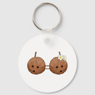 Llavero Verano Coconut Bra Halloween Costume Hawaii Aloha