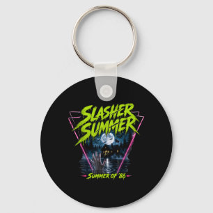 Llavero Verano de los 80 vintage Halloween divertido Slash