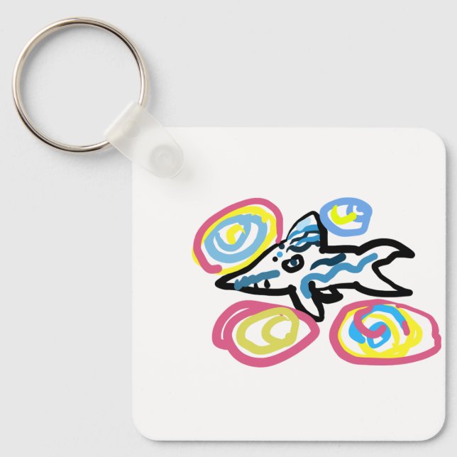 Llavero Verano de tiburones  (Anverso)