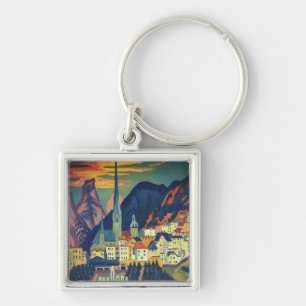 Llavero Verano en Davos, por E.L. Kirchener (1925)