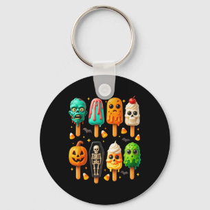 Llavero Verano Popsicle Sombrío Halloween Helado Verano-