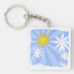 Llavero Verano tropical