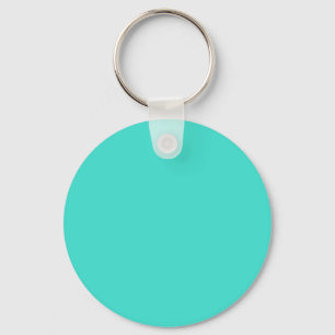Llavero Verde azul turquesa 40E0D0 - Opción para agregar n