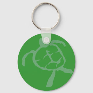 Llavero verde tortuga