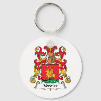 Llavero Verdier Family Crest