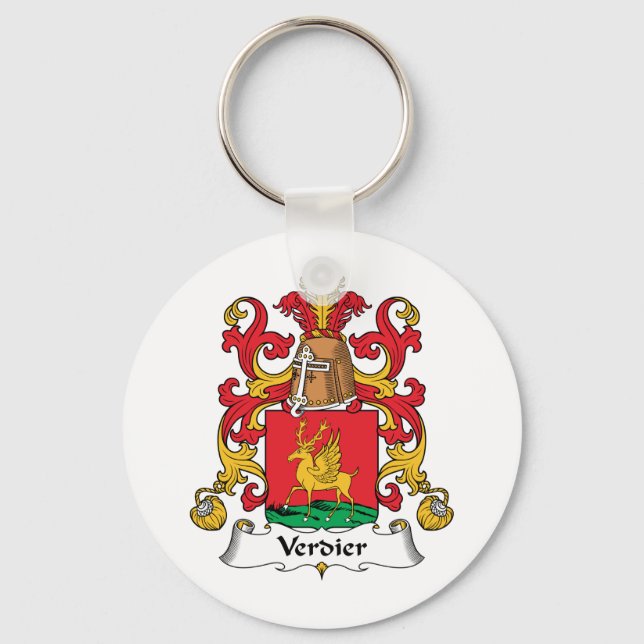 Llavero Verdier Family Crest (Anverso)