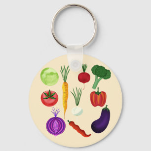 Llavero Verduras Frescas