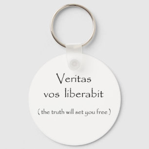 Llavero Veritas liberabit-keychain