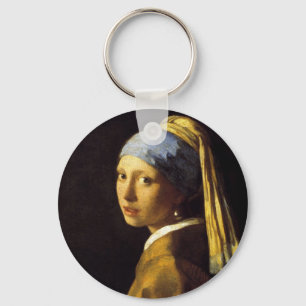 Llavero Vermeer Chica con un Bella Artes de Pearl Earring
