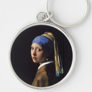 Llavero Vermeer Chica Pearl Earring Masterpiece Pintura