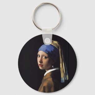 Llavero Vermeer Chica Pearl Earring Masterpiece Pintura