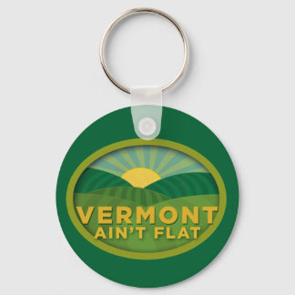 Llavero Vermont Ain't Flat