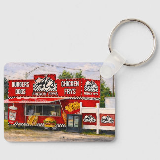 Llavero Vermont Al's French Frys Church Street keyring