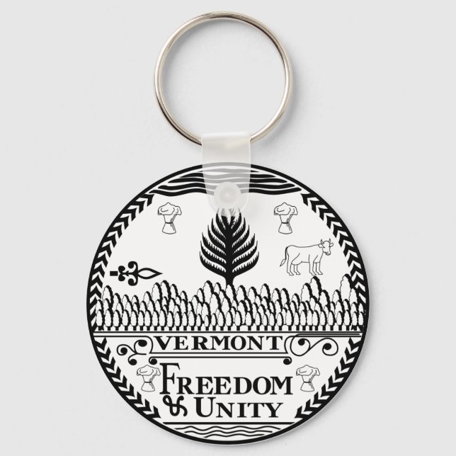 Llavero Vermont State Seal Keychain (Anverso)