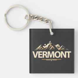 Llavero Vermont United States of America