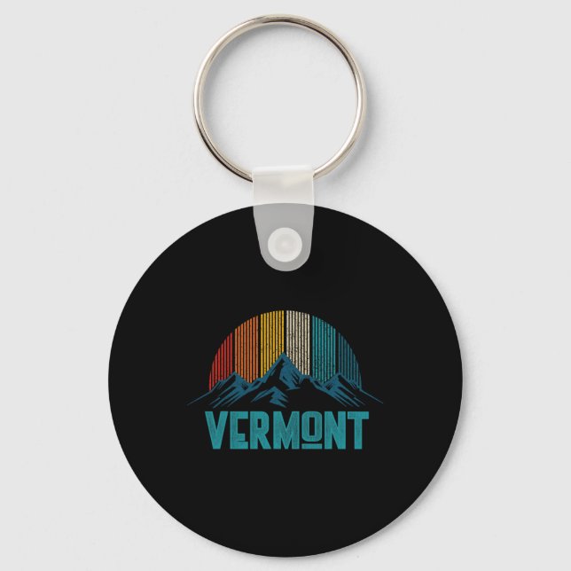 Llavero Vermont Vintage Souvenir (Anverso)