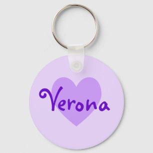 Llavero Verona en morado