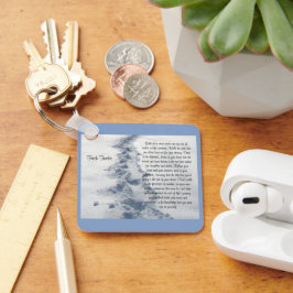 Llavero Verso Inspirador de pistas nuevas