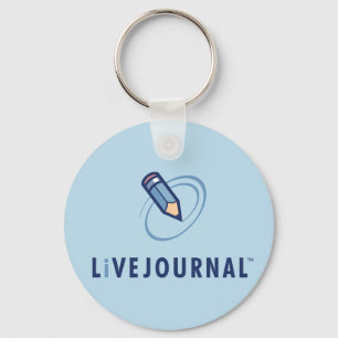 Llavero Vertical del logotipo de LiveJournal